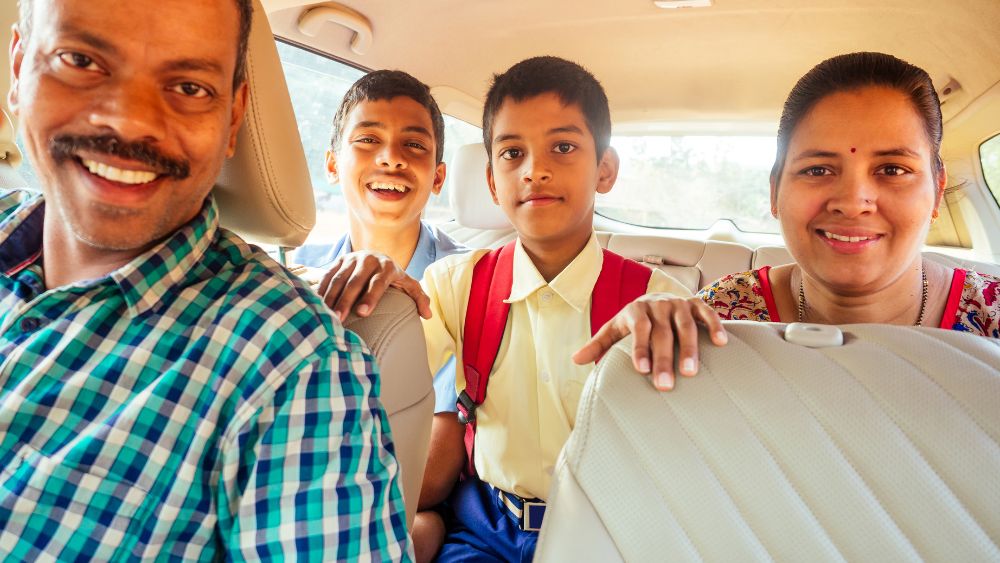 Family Travel Car Journey - Miles with Bhutan